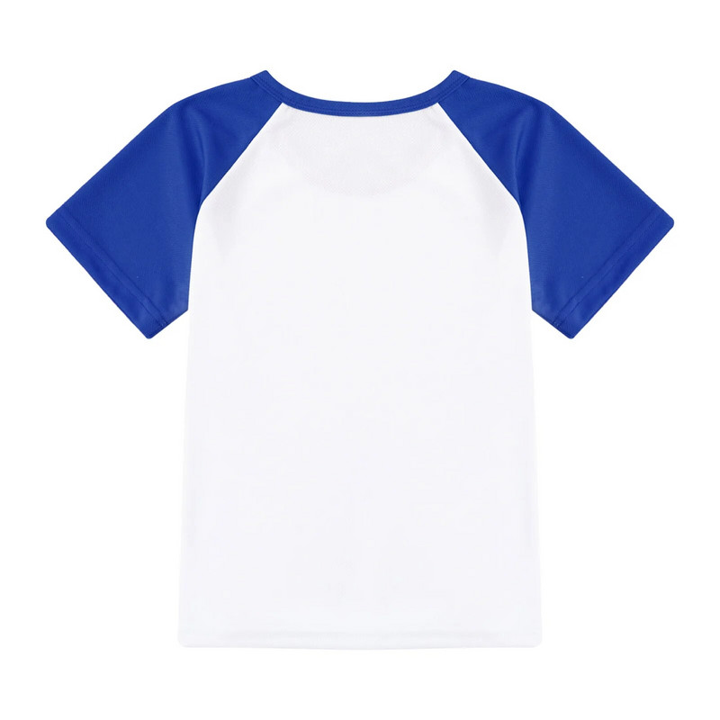 Момчета Детски ежедневни бързосъхнещи тениски Color Block Workout Спортни ризи Топ тениска Дишащи тениски за бягане Детско спортно облекло
