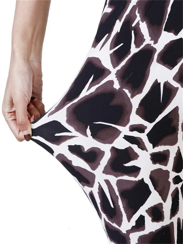 INDJXND Sportiniai antblauzdžiai Moteriški spausdinti pėdkelnės Joga Kelnės Sporto Apranga Moteriška treniruotė Moterų iki kulkšnių Lieknas pavasaris, karštas ruduo