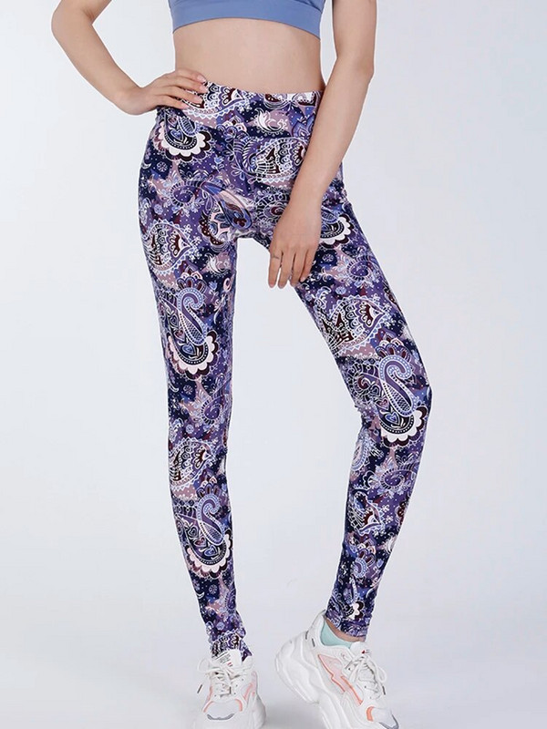 NDUCJSI Облекло за фитнес Йога панталони с принт кашу Дамски чорапогащник с висока талия Секси клинове Тренировка Фитнес леггинси Дамски горещ 2022 г.