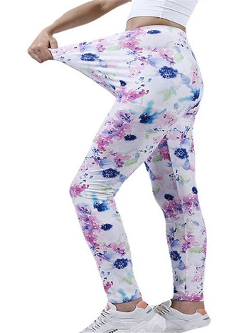 YGYEEG Спортни йога клинове Фитнес чорапогащи Дамски розови флорални панталони за бягане Летни стилове Модни облекла Mujer Drop Shipping