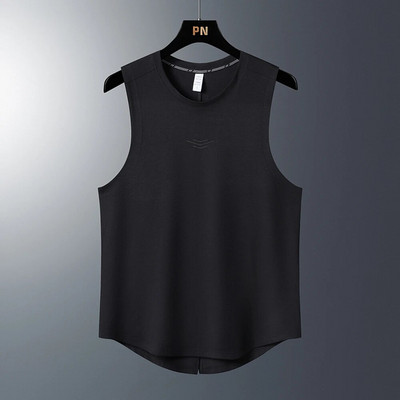 Muška fitness odjeća za trening trčanja, ležerna, elastična, prozračna, brzo sušeća majica bez rukava, prsluk za trčanje, odjeća za teretanu, muškarci