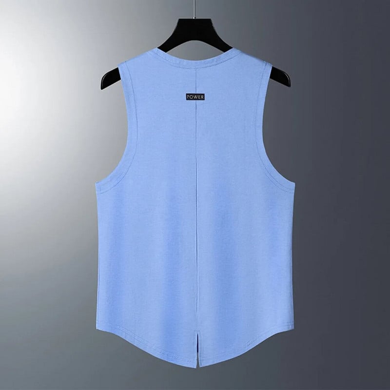 Muška fitness odjeća za trening trčanja, ležerna, elastična, prozračna, brzo sušeća majica bez rukava, prsluk za trčanje, odjeća za teretanu, muškarci