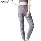 YGYEEG Мрежови чорапогащи Йога панталони Висока талия Клинове Дишащи Фитнес Push Up С дължина до глезена Разтегливо тренировъчно Дамско облекло за фитнес
