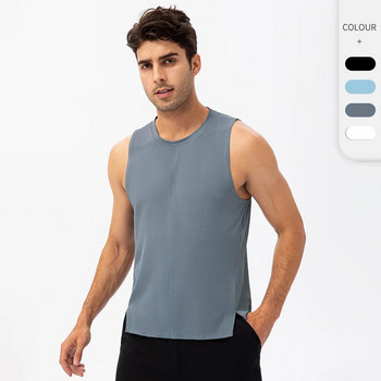 Ανδρικές φανέλες για ποδόσφαιρο Μπάσκετ αμάνικα μπλουζάκια Quick Dry Tops Ενδύματα γυμναστικής Μπλούζα Μπλούζες Αθλητικά Τζέρσεϊ Καλσόν για τρέξιμο