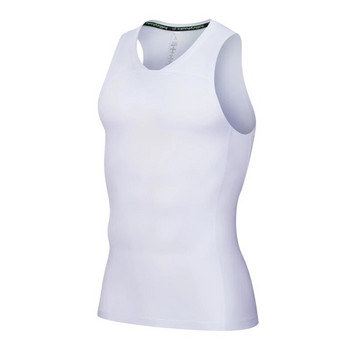 Αμάνικο πουκάμισο γυμναστικής υψηλής ελαστικότητας Ανδρικά ρούχα Bodybuilding Fitness Ανδρικά γιλέκα Muscle Tank Tops
