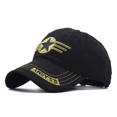 Нова тактическа бейзболна шапка за мъже лятна шапка с бразилско знаме Слънцезащитна шапка със закопчалка Мъжка модна ежедневна бейзболна шапка за голф Airsoft шапка