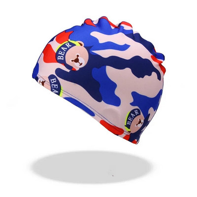 Bērnu multfilmu peldcepures Dzīvnieku dinozauru apdruka zēni meitenes peldcepure baseina aprīkojums bērniem peldēšanas piederumi