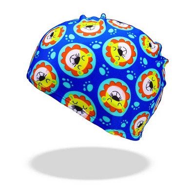 Bērnu multfilmu peldcepures Dzīvnieku dinozauru apdruka zēni meitenes peldcepure baseina aprīkojums bērniem peldēšanas piederumi