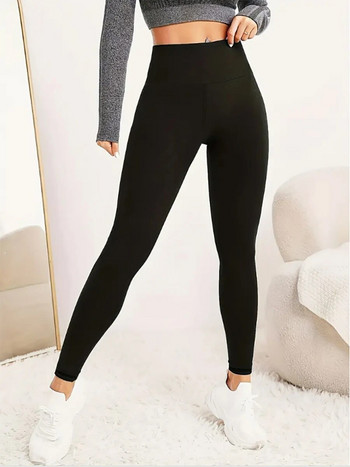 Оформете тялото си с тези спортни йога клинове с висока талия: тесни и еластични велосипедни панталони за дамско спортно облекло