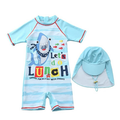 Peldkostīms zēnam, viengabalains peldkostīms ar garām piedurknēm, bērnu dinozauru kombinezoni, bērnu peldkostīmi zēniem pludmales zīdaiņu peldkostīmi