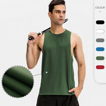 Ανδρικά αθλητικά ρούχα τένις αναπνεύσιμο διχτυωτό γιλέκο γυμναστικής Φούτερ για άρση δύναμης Running Bodybuilding Base Layer Tank μπάσκετ ρούπα