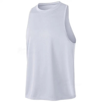 Muška teniska sportska odjeća Prozračni mrežasti prsluk Dukserice za teretanu Powerlifting Trčanje Bodybuilding Osnovni sloj Košarka Tank roupa