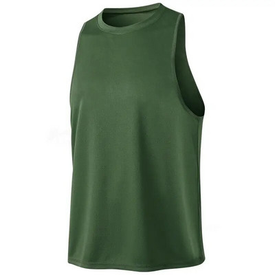 Muška teniska sportska odjeća Prozračni mrežasti prsluk Dukserice za teretanu Powerlifting Trčanje Bodybuilding Osnovni sloj Košarka Tank roupa