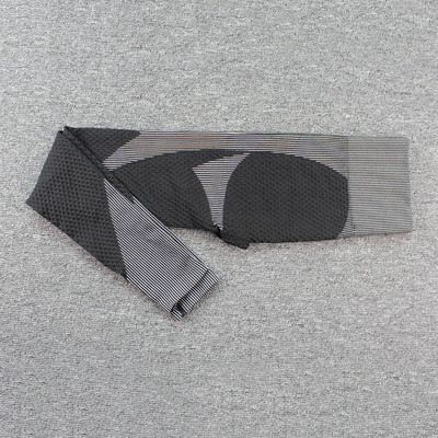 Bešavne rebraste sportske tajice s visokim strukom Slim Fit Sivo ružičaste joga hlače za trčanje za žene Gym Fitness tajice Push Up