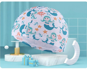 Детска плувна шапка за момчета и момичета Детска анимационна бебешка плувна шапка Удобна плувна шапка за момичета