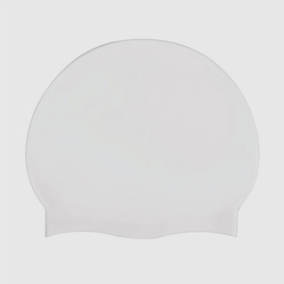 Високоеластична силиконова шапка за плуване Едноцветна водоустойчива защита на ушите Устойчиво меко носене Удобни мъже Жени