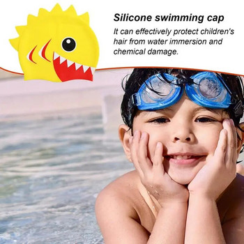 Κολύμβηση για παιδιά Παιδική προστασία αυτιών Αδιάβροχη κολύμβηση S Cute ελαστική πισίνα σιλικόνης για αγόρια κορίτσια
