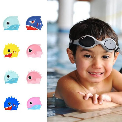 Плуване за деца Защита на детските уши Водоустойчив басейн за къпане S Сладък еластичен силиконов плувен басейн за момчета Момичета