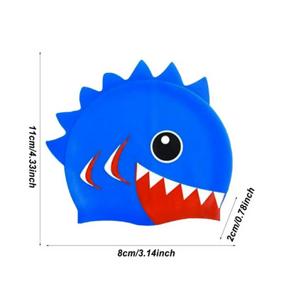 Peldēšana bērniem Bērniem Ausu aizsardzība Ūdensnecaurlaidīga peldēšanās S Cute Elastīgs Silikona Peldbaseins Zēniem Meitenes