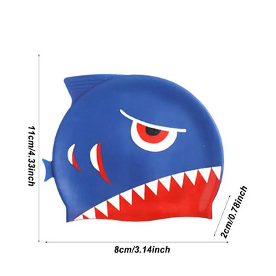 Peldēšana bērniem Bērniem Ausu aizsardzība Ūdensnecaurlaidīga peldēšanās S Cute Elastīgs Silikona Peldbaseins Zēniem Meitenes