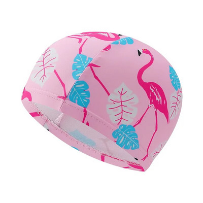 Nova dječja kapa za plivanje Crtani udobna platnena kapa Dječja rastezljiva kapa za plivanje Osnovnoškolska oprema za bazen za djevojčice