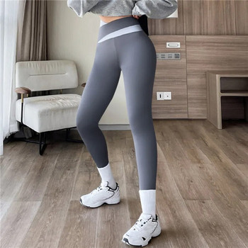 2023 νάιλον πλάτη V παντελόνι γιόγκα με πισινό Γυναικείο γυμναστήριο γυμναστική για τρέξιμο Scrunch κολάν Παντελόνια για τζόκινγκ ενεργά ρούχα