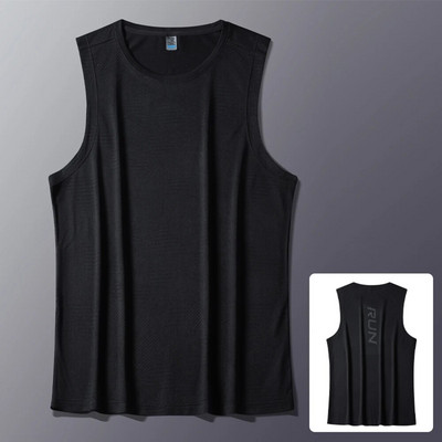 Muški tanak prozračni sportski prsluk za trčanje Sportska teretana za trčanje