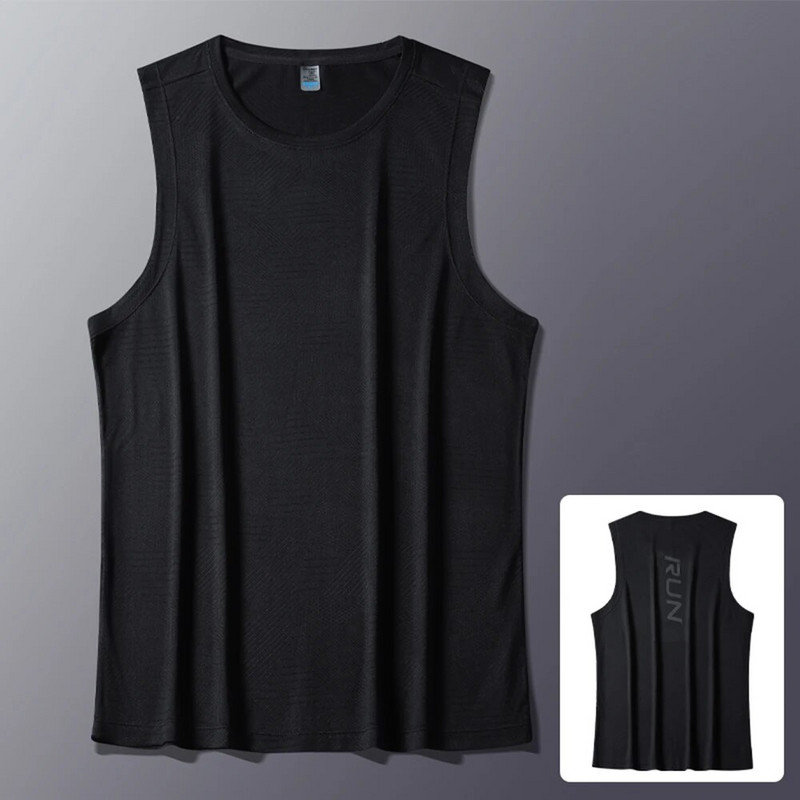 Muški tanak prozračni sportski prsluk za trčanje Sportska teretana za trčanje