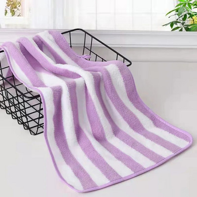 Simple Stripes nedvszívó, gyorsan száradó fürdőlepedők készletek Puha felnőttek arcra Kéztörölközők Fürdőszoba Mikroszálas Comefor Swim fürdőlepedők