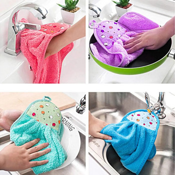 Висяща кухненска кърпа за ръце Flyup Бързосъхнеща мека кърпа за избърсване на съдове за кухненска баня (4 бр.)
