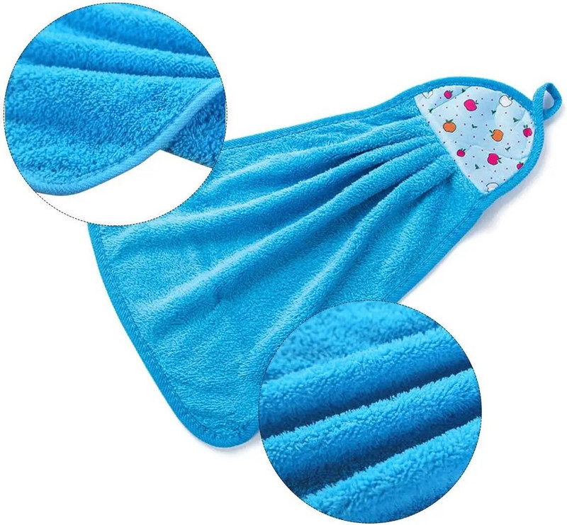 Висяща кухненска кърпа за ръце Flyup Бързосъхнеща мека кърпа за избърсване на съдове за кухненска баня (4 бр.)