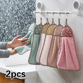 Ručnik za ruke Kuhinjski alat Viseći brisljivi ručnik Slatki upijajući ručnik Kućanska kupaonica WC Čišćenje kuhinje Krpa za pranje posuđa