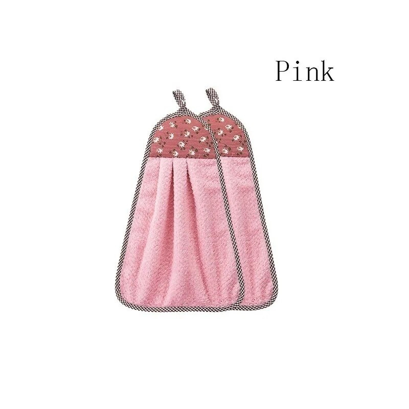 Ručnik za ruke Kuhinjski alat Viseći brisljivi ručnik Slatki upijajući ručnik Kućanska kupaonica WC Čišćenje kuhinje Krpa za pranje posuđa