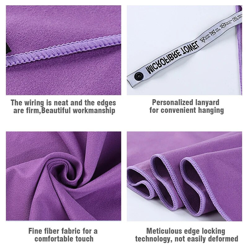 76x152CM višenamjenski podebljani veliki ručnik od mikrovlakana Putni sportski brzosušivi ultra mekani lagani sportski ručnik