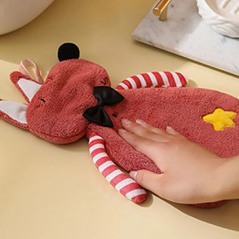 Κρεμαστές πετσέτες χεριών για το σπίτι για παιδιά υψηλής ποιότητας Coral Velvet Soft Touch Fine Άνετη Πετσέτα μπάνιου κουζίνας φιλική προς το δέρμα