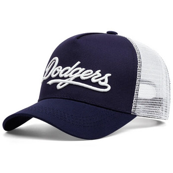 Los Angeles Baseball Cap Net Жени Мъже Meryl Streep Mesh Hat Cotton Snapback Trucker Hat Бродерия Dropshipping