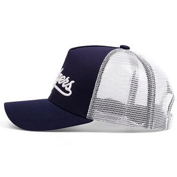 Los Angeles Baseball Cap Net Жени Мъже Meryl Streep Mesh Hat Cotton Snapback Trucker Hat Бродерия Dropshipping