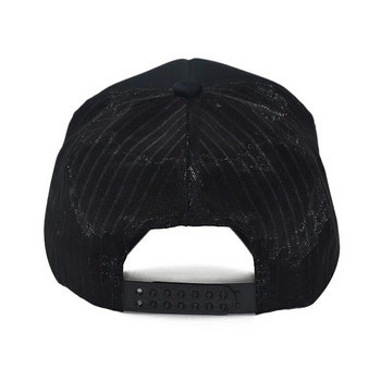 Καπέλο Trucker Hip Hop Μαύρο Λεοπάρ Καμπυλωτό καπέλα μπέιζμπολ Καλοκαιρινό διχτυωτό καπέλο snapback για γυναίκες άντρες κασκέτα καπέλο φορτηγού