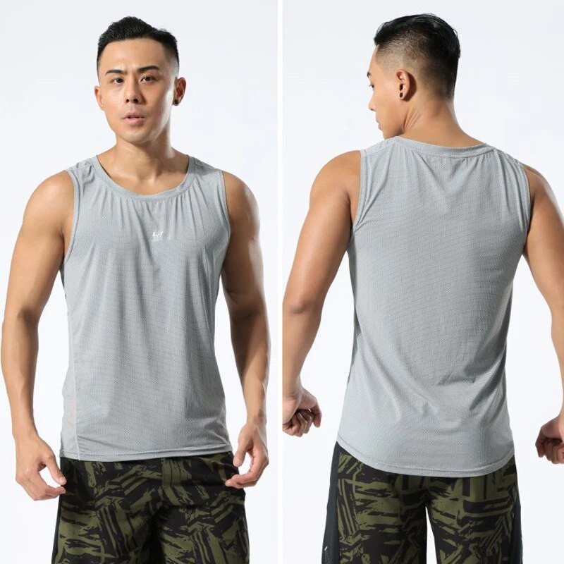 Košarkaška majica bez rukava za teretanu Muškarci Ljetna majica bez rukava za trčanje Muškarci Brzo sušeći prsluk za trčanje Muški prozračni muški top Brzosušeće majice bez rukava