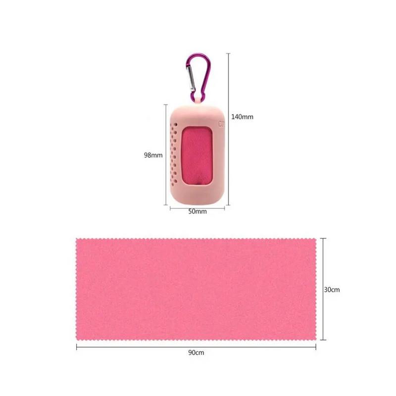 Novi prijenosni prijenosni mikrofiber brzo sušenje teretana biciklizam plaža sport hlađenje tuš ručnik za kupanje