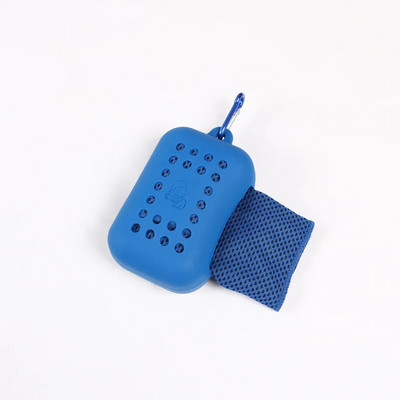 Prijenosni sportski ručnik 90*30 cm Brzo sušenje Trenutno hlađenje Putovanje na otvorenom Fitnes Trčanje Ručnik za lice za višekratnu upotrebu Silika