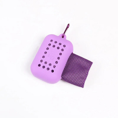 Prijenosni sportski ručnik 90*30 cm Brzo sušenje Trenutno hlađenje Putovanje na otvorenom Fitnes Trčanje Ručnik za lice za višekratnu upotrebu Silika