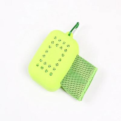 Prijenosni sportski ručnik 90*30 cm Brzo sušenje Trenutno hlađenje Putovanje na otvorenom Fitnes Trčanje Ručnik za lice za višekratnu upotrebu Silika