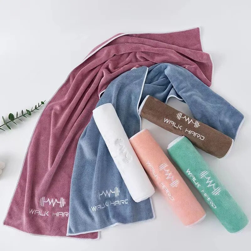 Teretane Ručnici za jogu Znoj Fitness Vježbe Ručnik od mikrofibre za vježbanje Upijajući ručnici za teretanu za muškarce i žene Meka tkanina koja se brzo suši