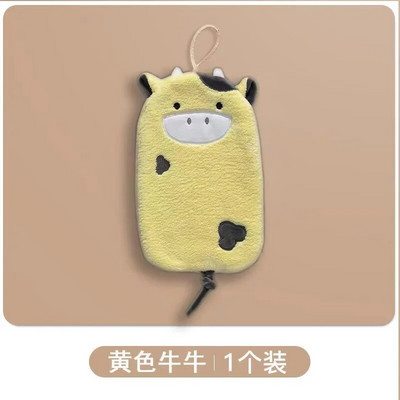 Mielas animacinio filmo zuikio formos tepalo šluostės skuduras virtuvės reikmenys sugeriantis pakabinamas rankšluostis koralų vilnos skuduras, mikropluošto rankšluostis