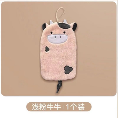 Mielas animacinio filmo zuikio formos tepalo šluostės skuduras virtuvės reikmenys sugeriantis pakabinamas rankšluostis koralų vilnos skuduras, mikropluošto rankšluostis