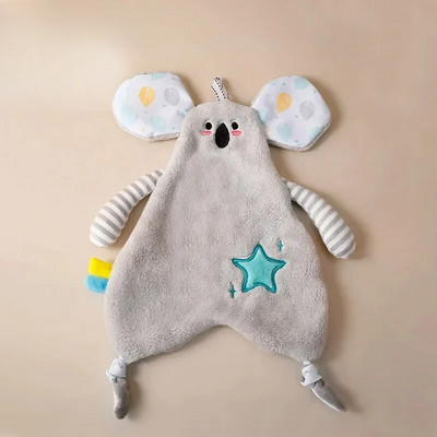 Animacinis filmukas Šuns formos Rankšluostis Koralinis Aksominis Siuvinėjimas Minkšta Patogus Nosinė vaikams Virtuvės Vonios Valymo Įtaisai