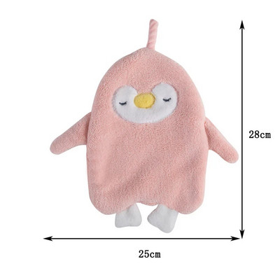 1kom super upijajućeg visećeg izvezenog ručnika za mačke Home Decora dvonamjenskog koraljnog baršunastog ručnika za ruke Kupaonski pribor