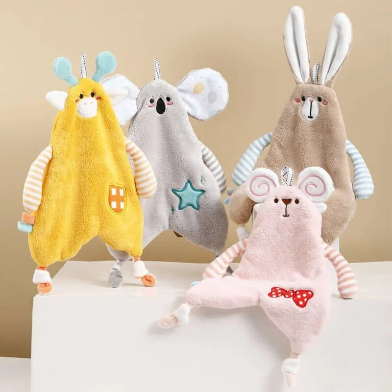 Animacinių filmų gyvūnai Rankšluostis Minkštas koralų vilna, aukštos kokybės sugerianti oda, nekenksminga odai Vaikiška nosinė virtuvės rankšluosčiai