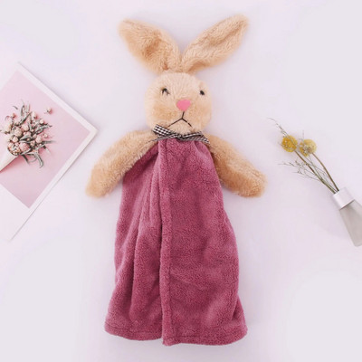 Cartoon Rabbit Coral Velvet rankšluostis virtuvei Vonios Mikropluošto minkštas greitai džiūstantis sugeriantis namų rankšluostis